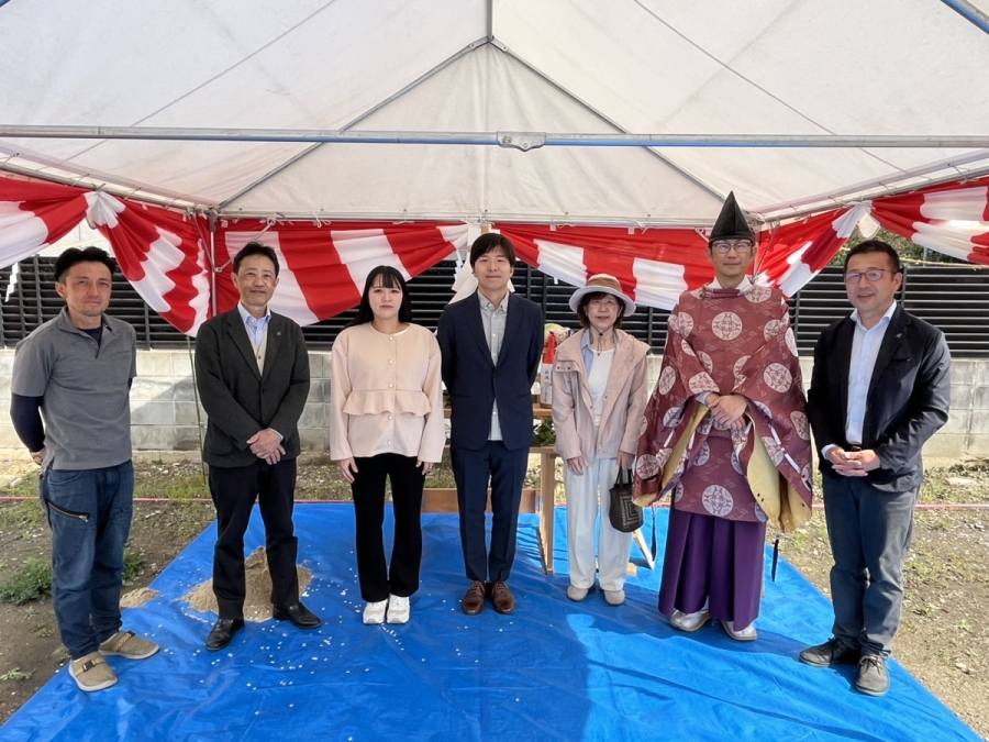 大津市にて地鎮祭を執り行いました。-スタッフブログ